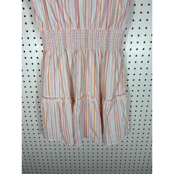 Vineyard Vines Performance Harbor Neon Rosa Smocked Mini Dress size XS - Picture 5 of 9